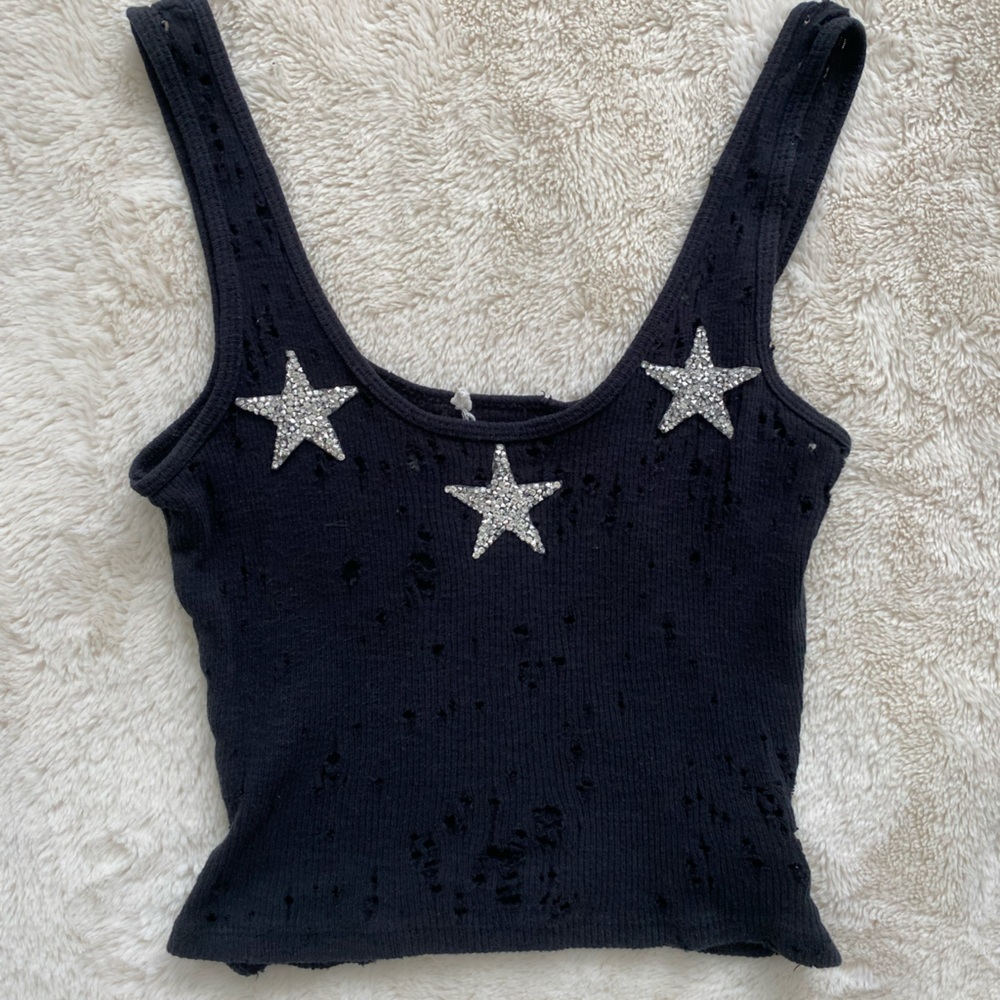 Distressed tank